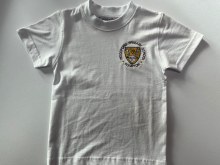 Woodford White T-Shirt 22"