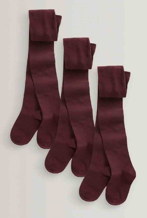 TIGHTS MAROON 5/6