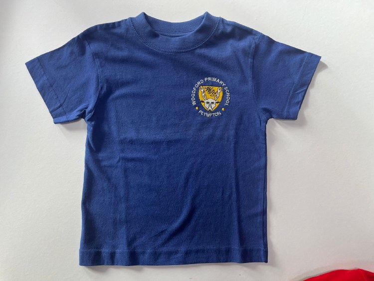 Woodford Blue T-Shirt 34"