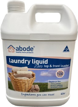 Abode Laundry Liquid Sensitive 4L Zero
