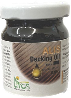 Alis Decking Oil Black sample pot