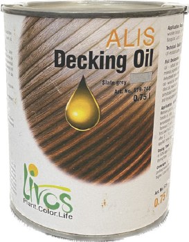 Alis-Decking Oil Slate Grey 750ml