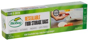 Resealable Food Storage bags