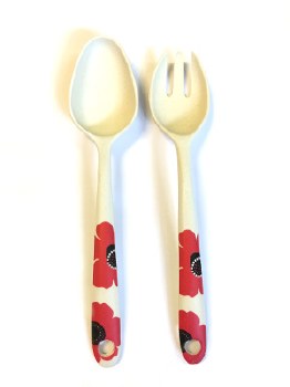 Impact Salad Servers Poppy