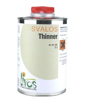 Svalos Thinner N0. 222 Livos 0.5L