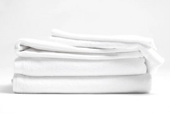 Bath Mat Certified Organic Cotton White