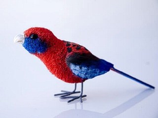 Animal Crimson Rosella 11cm