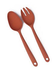 Impact Salad Servers Tangerine