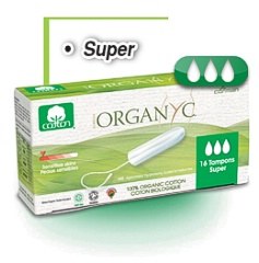 Tampons Organyc Super 16s