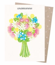 Greeting Card - Congratulatory Bouquet