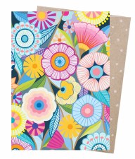 Greeting Card - Flower Field