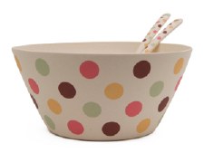 Impact Salad Bowl 25cm PolkaDot