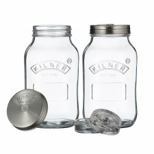 Kilner Ferment Jars Set 2 x 1L