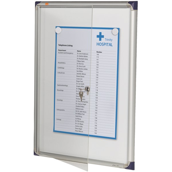 Nobo Extra Flat Display Case