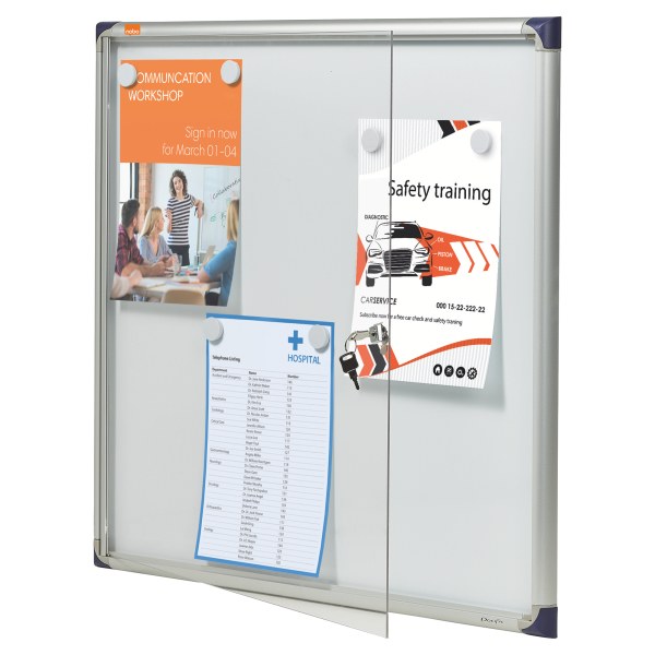 Nobo Extra Flat Display Case