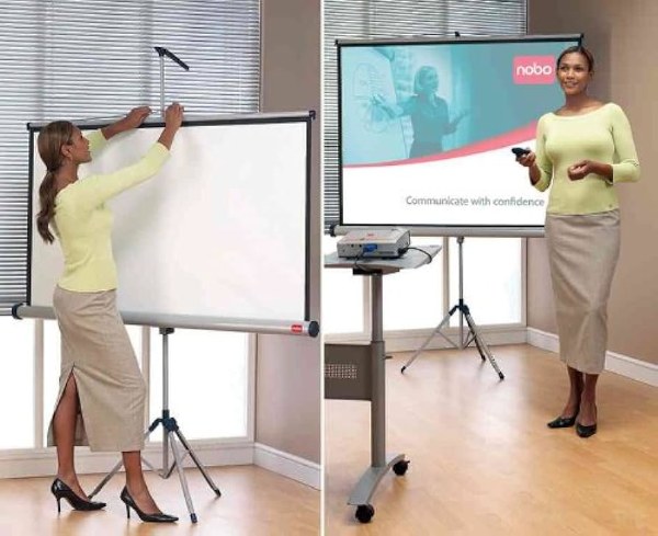 Nobo Tripod Projection Screen with Stand