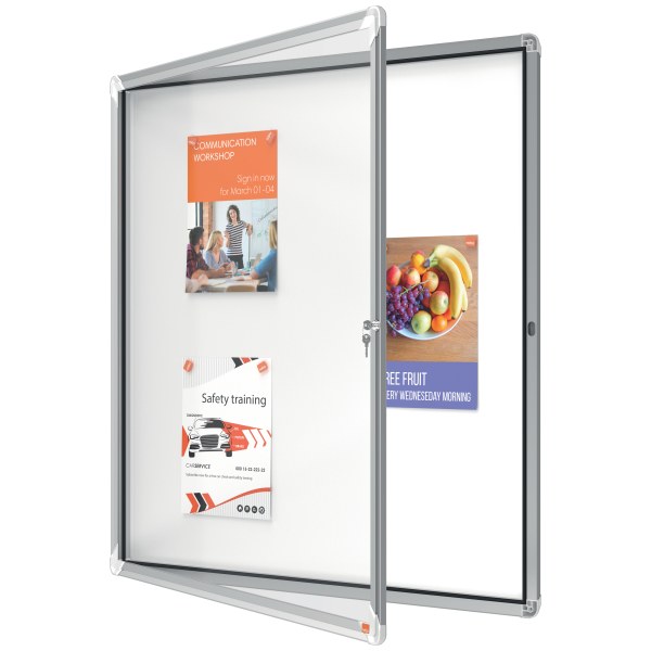 Nobo 1902581 Premium Plus Outdoor Lockable Whiteboard
