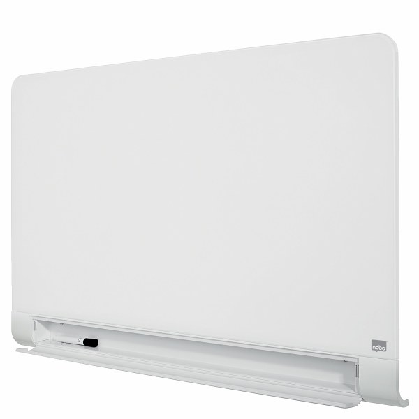 Nobo 1905192 Impression Pro Glass Board with concealed pen tray