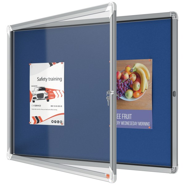 Nobo 1915327 Premium Plus Lockable Noticeboard