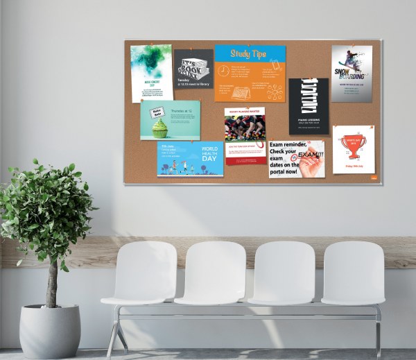Nobo 1915415 Impression Pro Cork Noticeboard