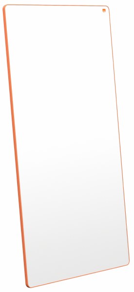 Nobo Move & Meet Magnetic Whiteboard Orange Trim