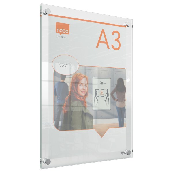 Nobo Premium Plus Clear Acrylic Poster Frame