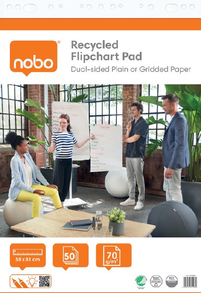 Nobo Recycled Flipchart Pad