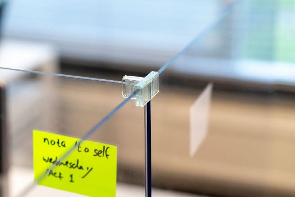 Clear Desk Divider Components