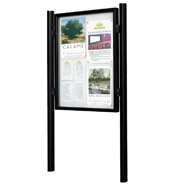 Premium Post Mounted Outdoor Noticeboards