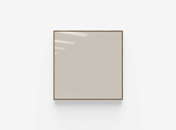 'Area' Oak Framed Glass Board