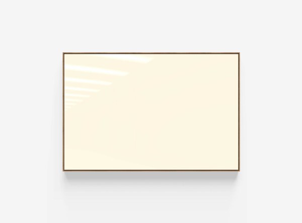 'Area' Oak Framed Glass Board