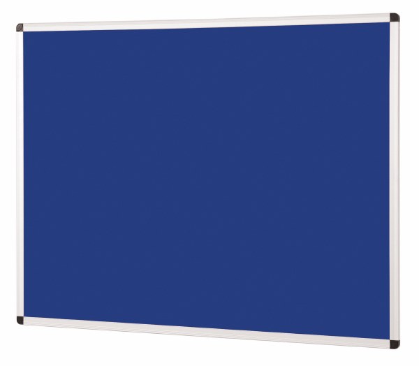 Metroplan Felt Noticeboard 900 x 600mm Blue