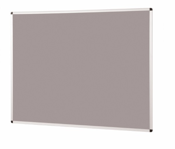 Metroplan Felt Noticeboard 1200 x 900mm Grey