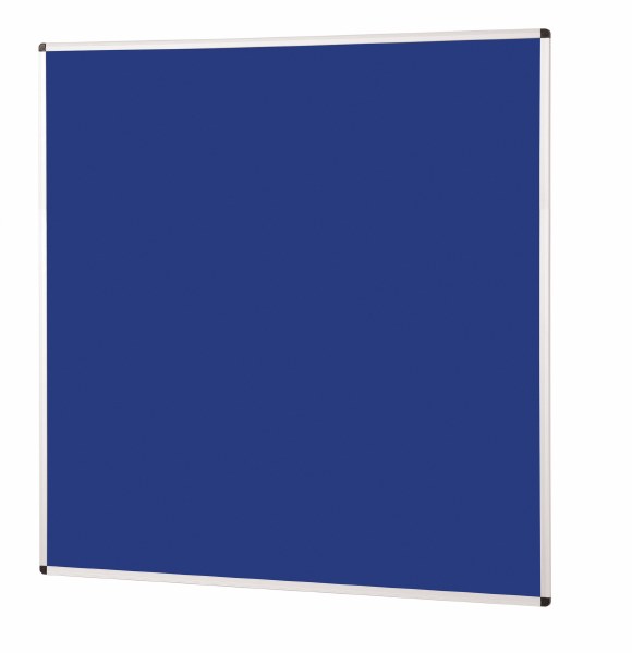 Metroplan Felt Noticeboard 1200 x 1200mm Blue
