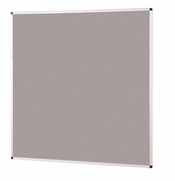 Metroplan Felt Noticeboard 1200 x 1200mm Grey