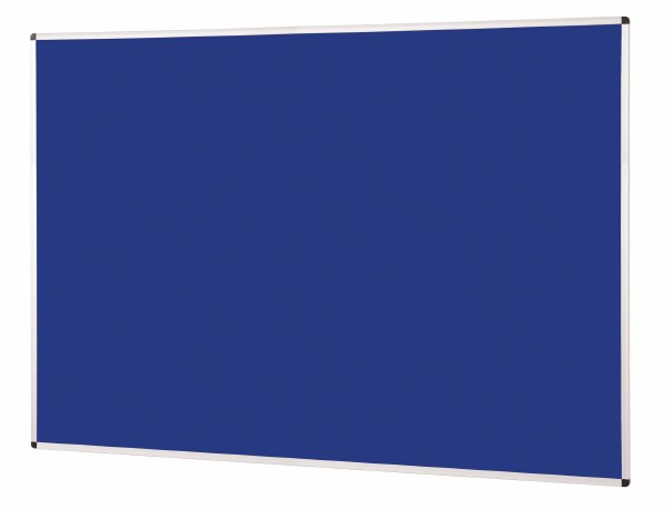 Metroplan Felt Noticeboard 1200 x 1500mm Blue