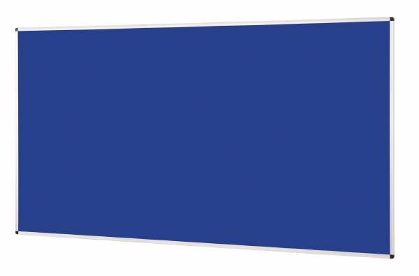 Metroplan Felt Noticeboard 1200 x 2400mm Blue