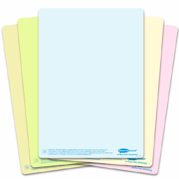 Show-me Tinted Drywipe Boards