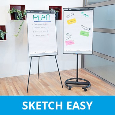 SKETCH Easy Flipchart Easel