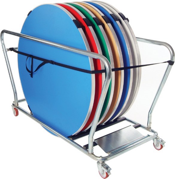 Trolley for Gopak Round Folding Tables