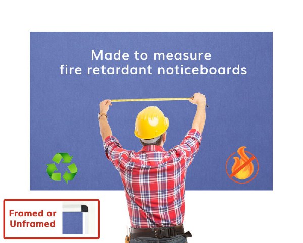 Made to Measure Eco-Sound Blazemaster Noticeboard