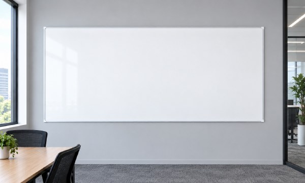 1500mm Depth Magnetic Whiteboard