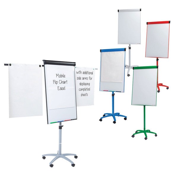 Buzzard Mobile Flipchart Easel