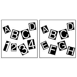 Bi-Office Magnetic Characters