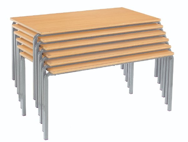 Crushed Bent Tables, MDF Edge