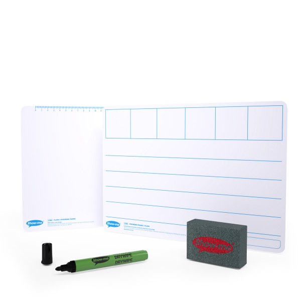 Show-me 6-Frame Phoneme A4 Whiteboards