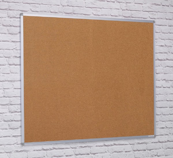 Spaceright Aluminium Framed Cork Noticeboard
