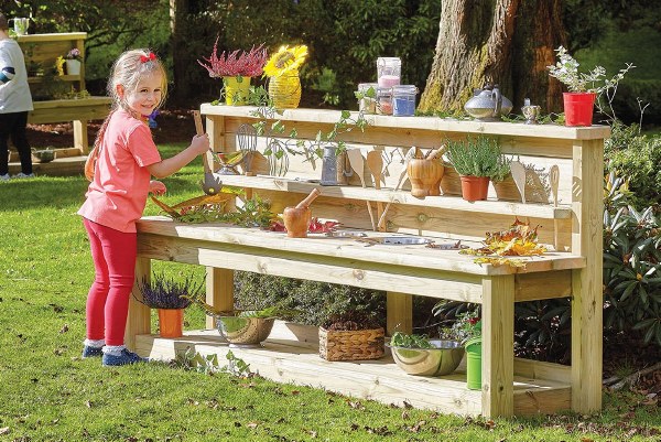 Outdoor 7 Station Potion Bench