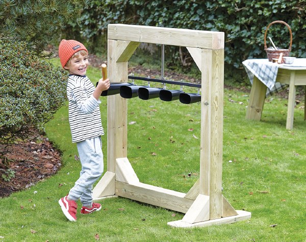 Outdoor Cowbell Frame