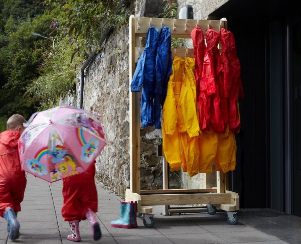 Outdoor Puddle Suits Storage